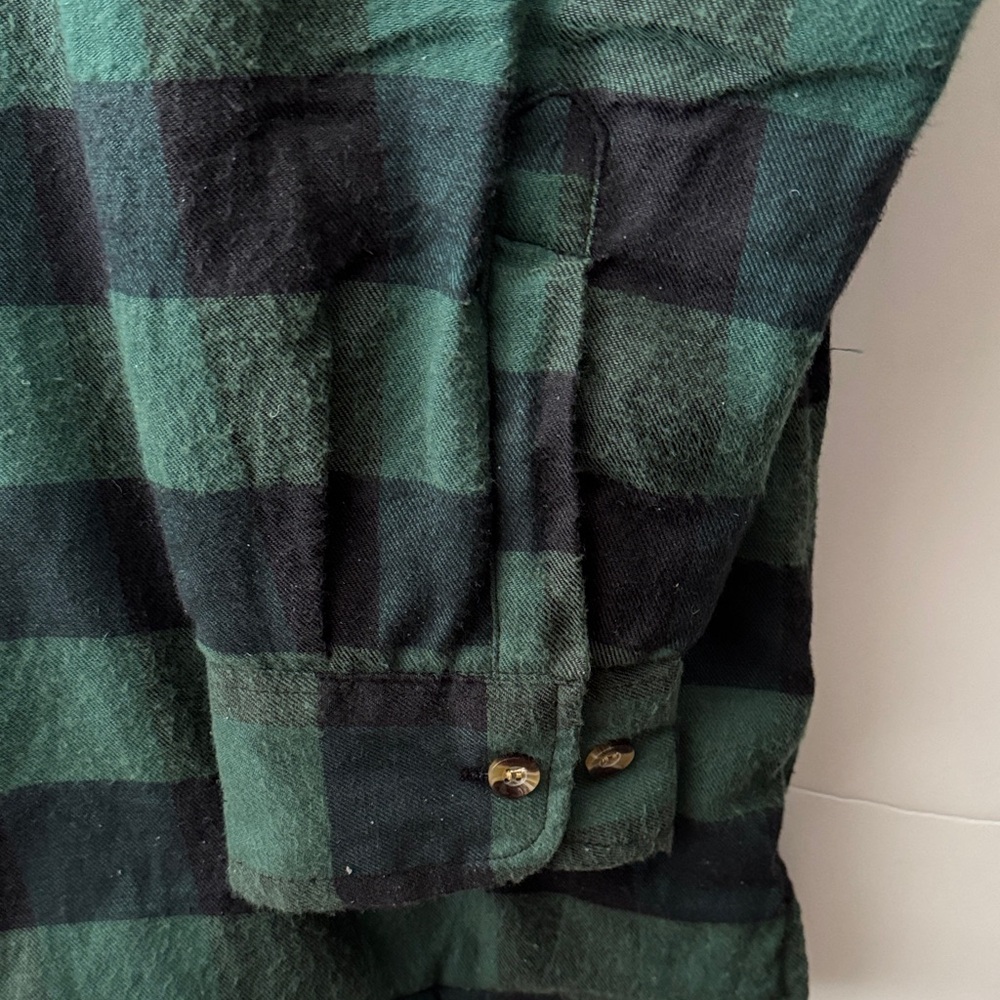 RIVER TRAIL NWT SZ 2XL Green&Black Checkered Men's Jacket Zip Closure 2 pockets - Picture 2 of 9